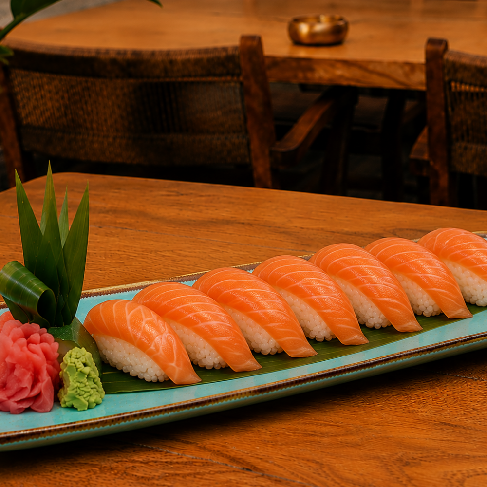 Nigiri salmon