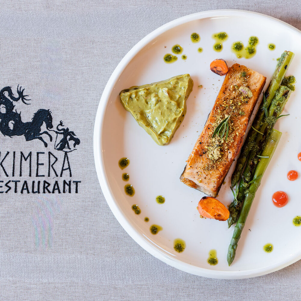 Salmon gravalax
