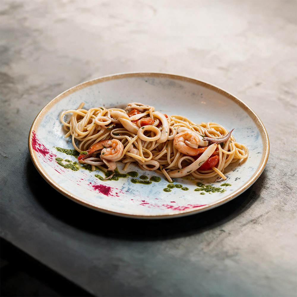 LINGUINI ME FRUTA DETI
